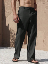LINEN PANTS WITH POCKETS