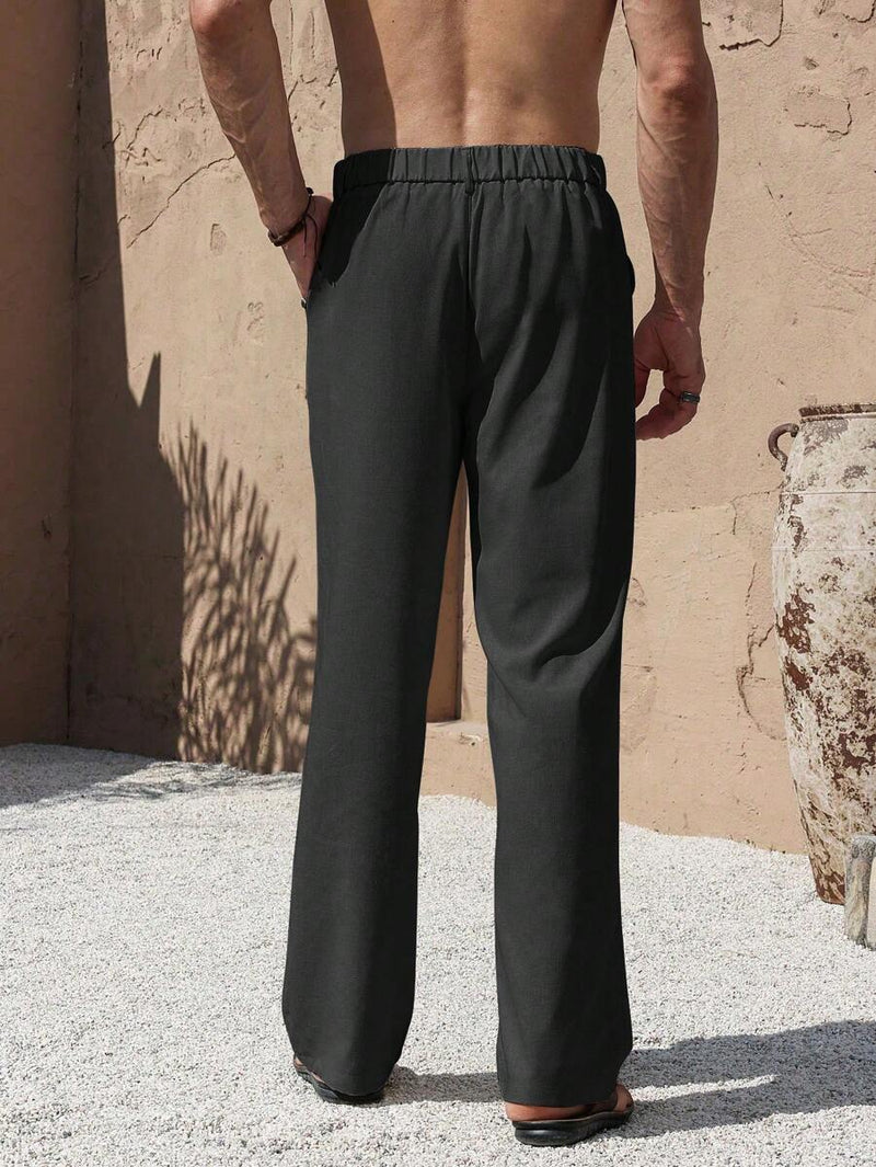 LINEN PANTS WITH POCKETS