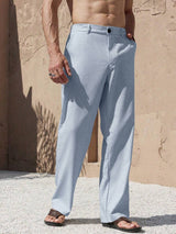 LINEN PANTS WITH POCKETS