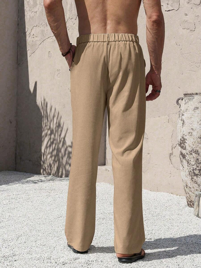 LINEN PANTS WITH POCKETS