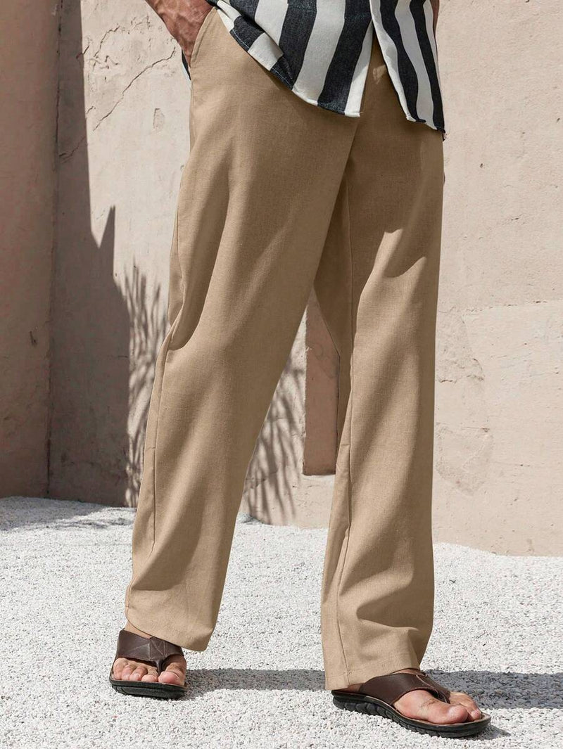 LINEN PANTS WITH POCKETS