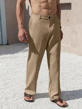 LINEN PANTS WITH POCKETS