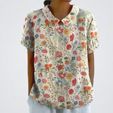 Lina | Blouse with Floral Design |