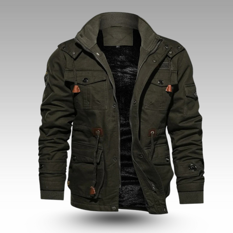 Veyro™ - Sleek Modern Jacket with Lining & Multiple Pockets