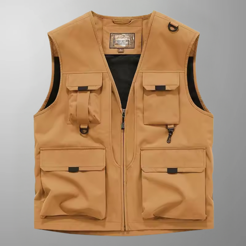 Eloïs – Breathable cargo vest with multiple pockets