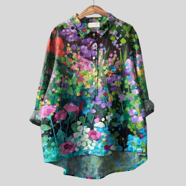 Matilde - Handmade Floral Blouse