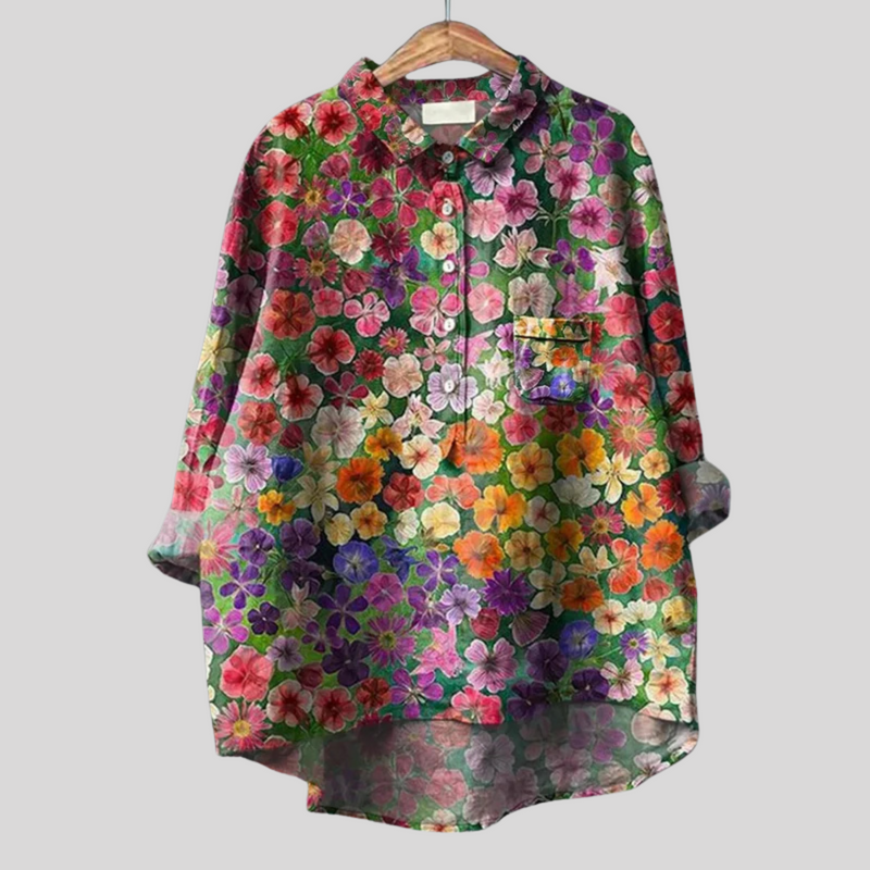 Matilde - Handmade Floral Blouse