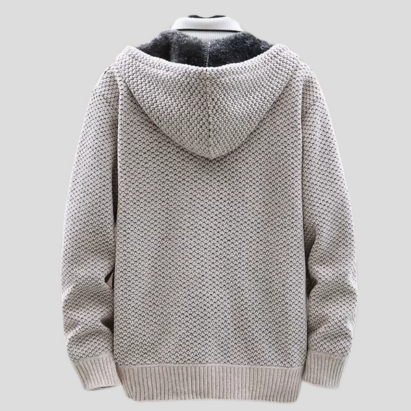 Kelvin - Nordic Knit Hoodie