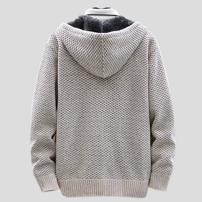 Kelvin - Nordic Knit Hoodie