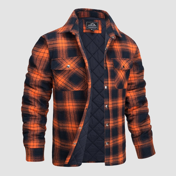 Luke - Checkered Bomber Jacket
