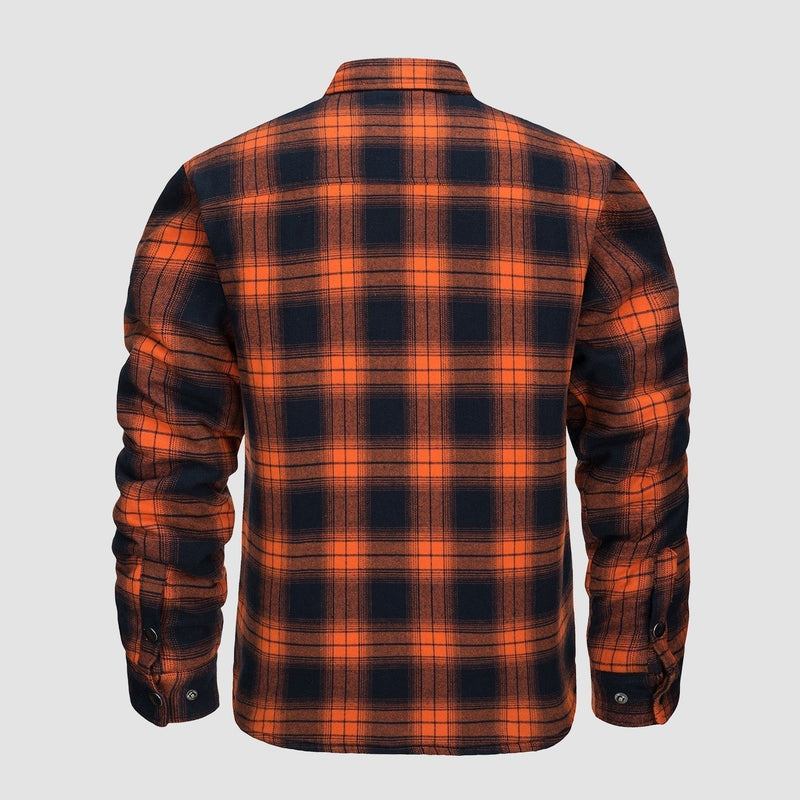 Luke - Checkered Bomber Jacket