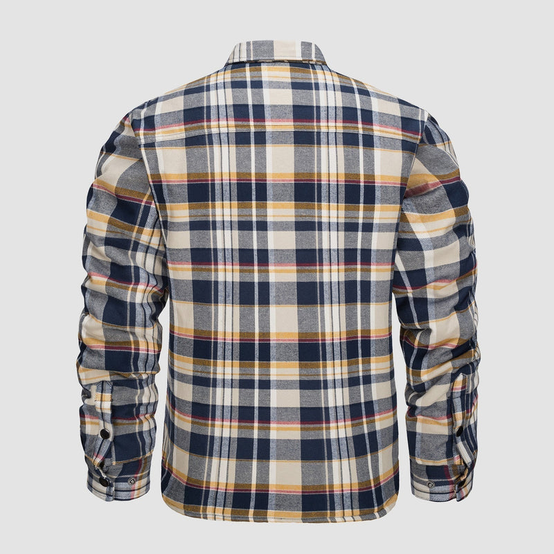 Luke - Checkered Bomber Jacket