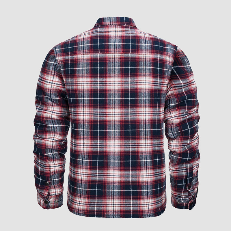 Luke - Checkered Bomber Jacket