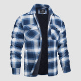 Luke - Checkered Bomber Jacket