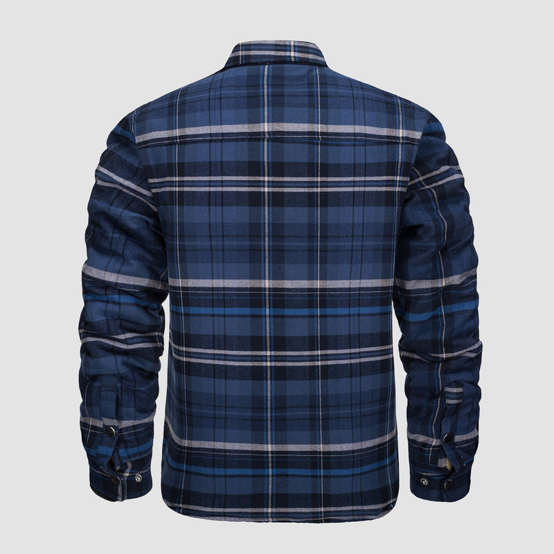 Luke - Checkered Bomber Jacket