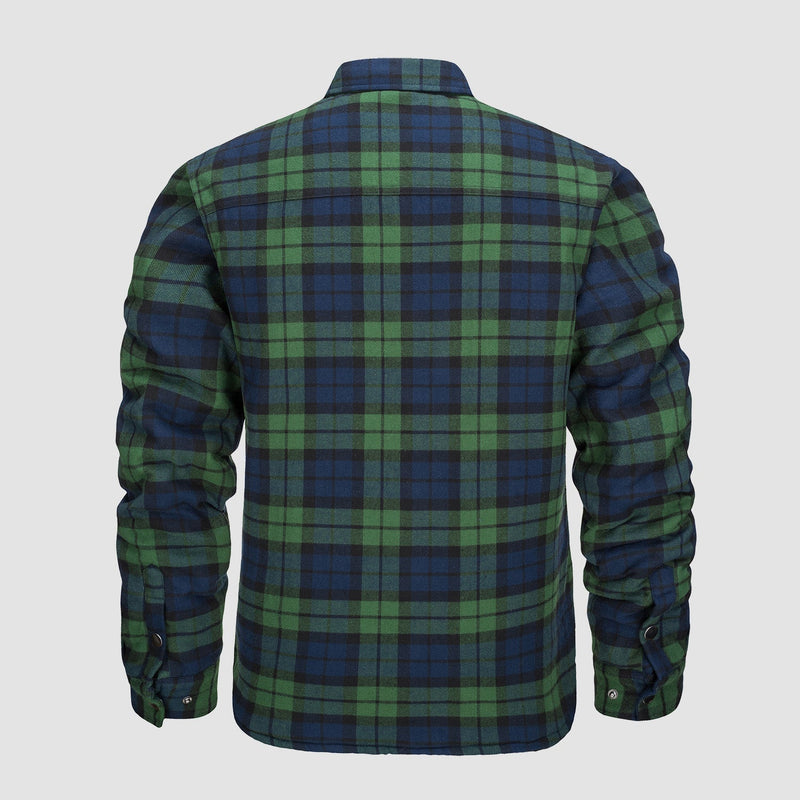 Luke - Checkered Bomber Jacket