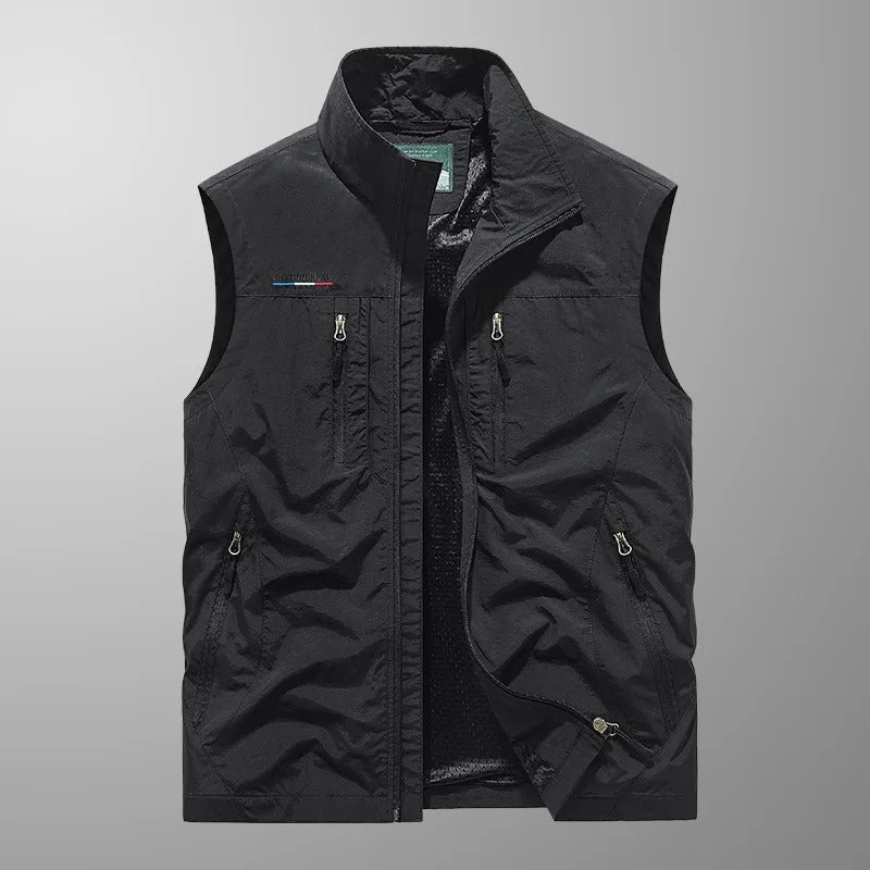 Flynn | Cargo Vest with Multiple Pockets