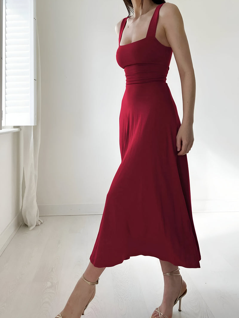 SIGLINDE TRENDY MIDI DRESS