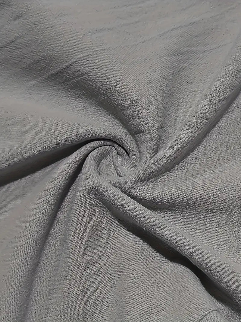 LOOSE LINEN PANTS WITH DRAWSTRING