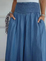Marlene | Loose-fitting cotton pants for summer