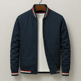 Maverick™ - Stylish Striped Bomber Jacket