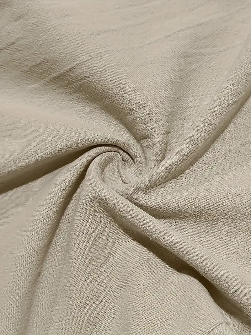 LOOSE LINEN PANTS WITH DRAWSTRING