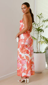 Ashley | Floral Maxi Dress
