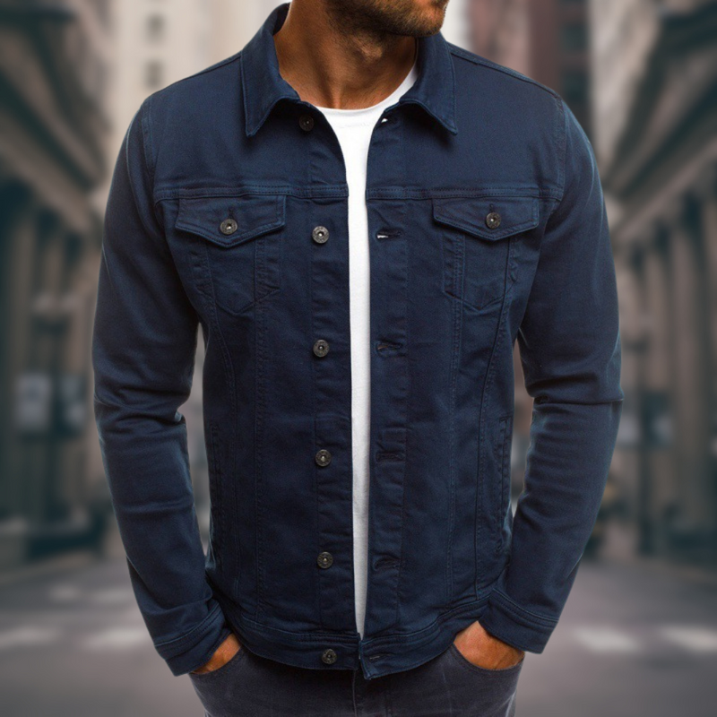 Anthony™ - Denim Jacket with Tailored Fit