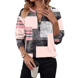 Ginny - Soft Geometric Sweatshirt