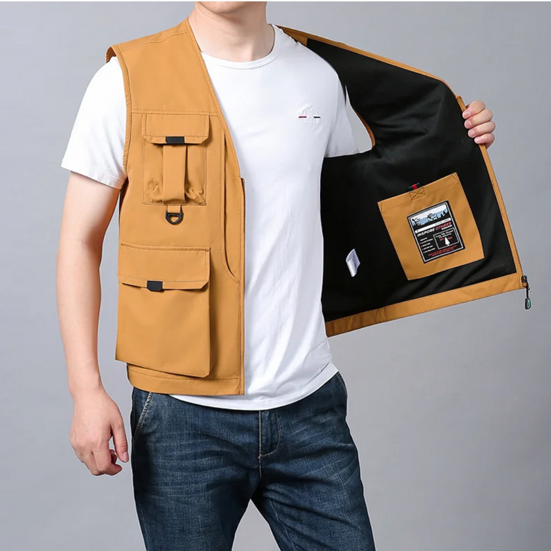 Eloïs – Breathable cargo vest with multiple pockets