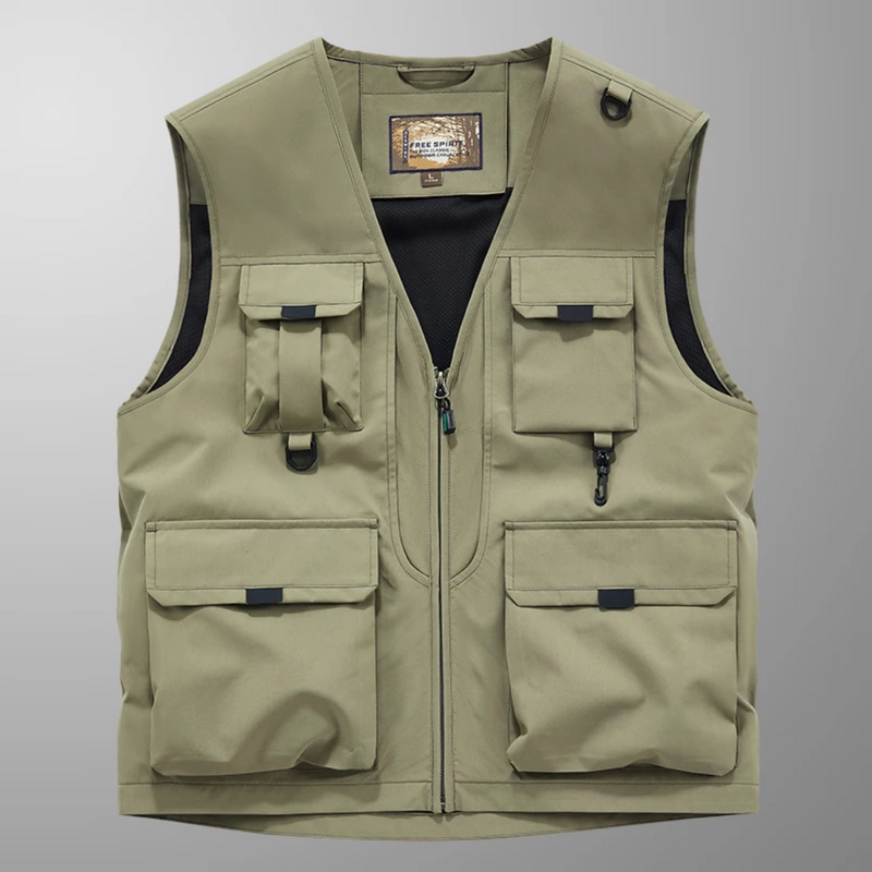Eloïs – Breathable cargo vest with multiple pockets