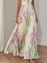 Liviana | Pleated Maxi Dress