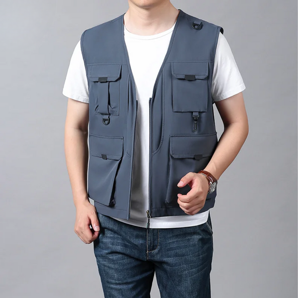 Eloïs – Breathable cargo vest with multiple pockets