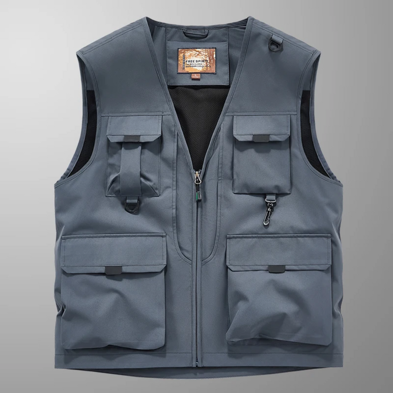 Eloïs – Breathable cargo vest with multiple pockets