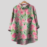 Matilde - Handmade Floral Blouse