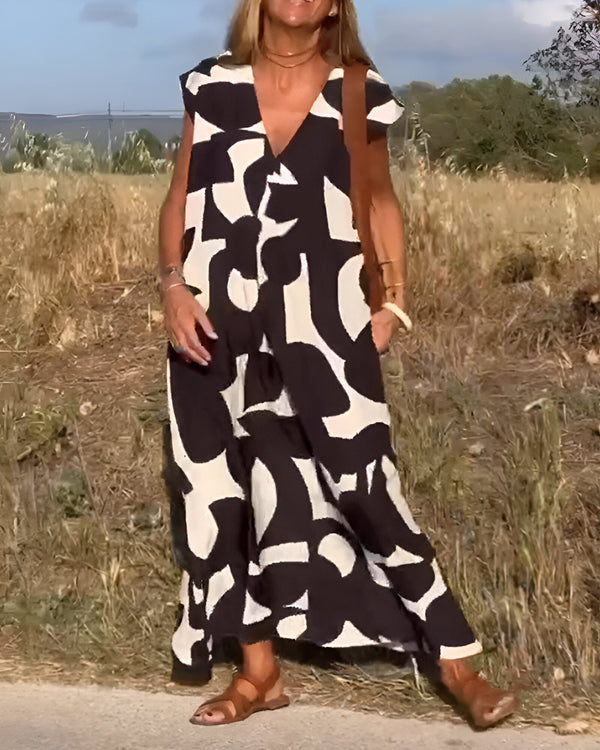 Aria™ – Printed Dress with Style