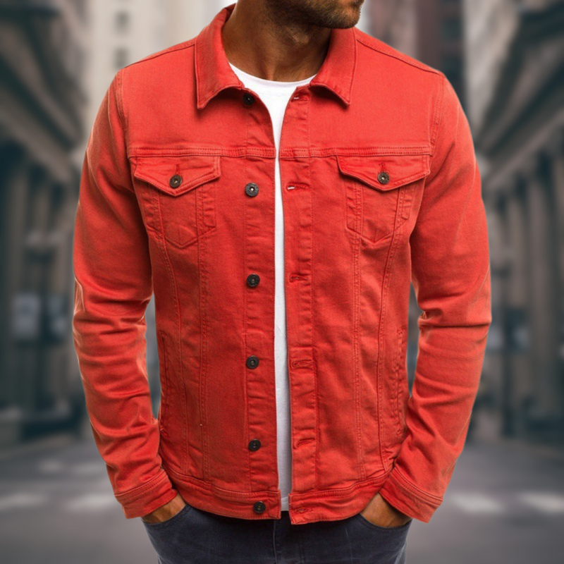 Anthony™ - Denim Jacket with Tailored Fit