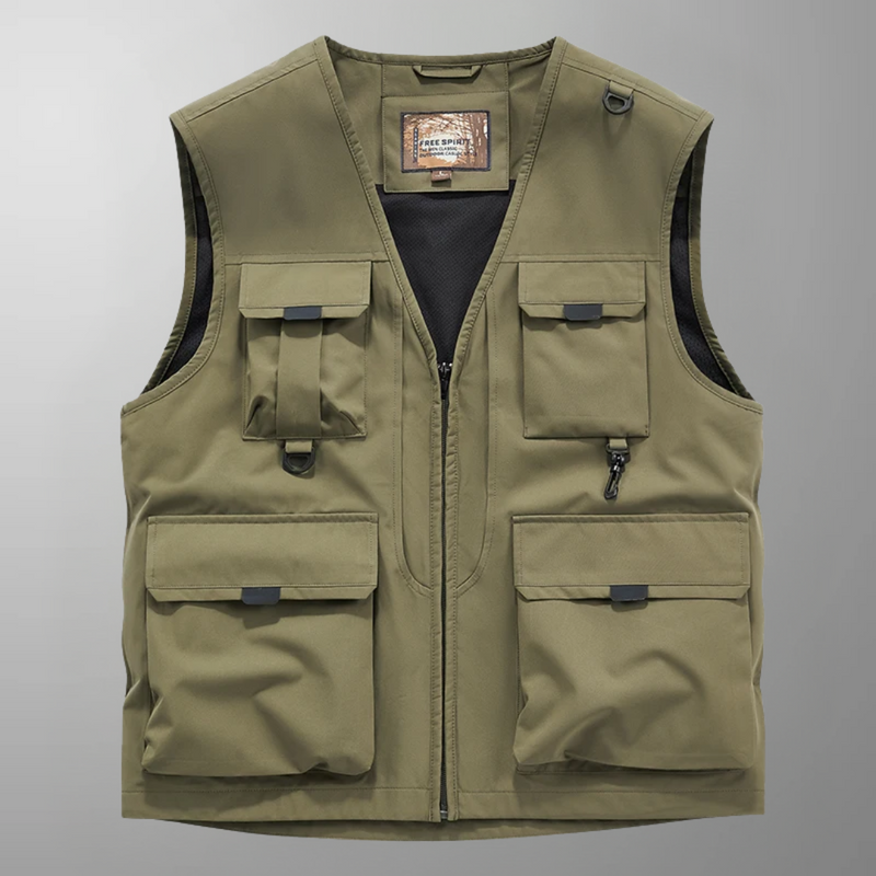 Eloïs – Breathable cargo vest with multiple pockets