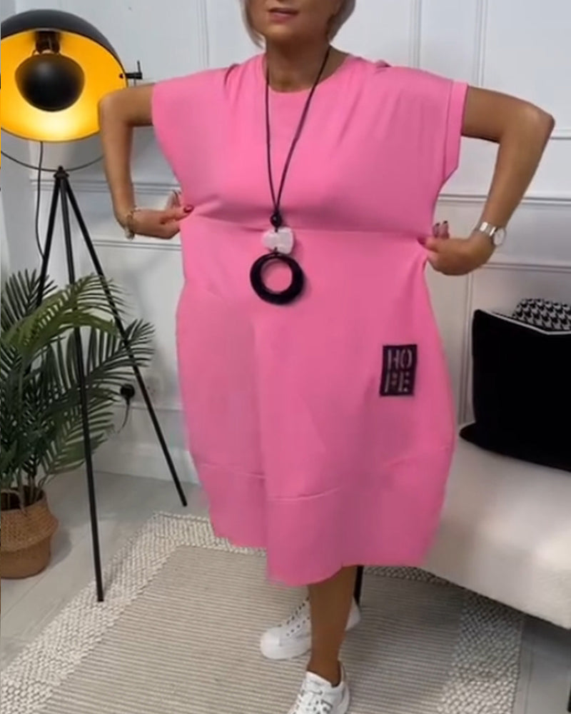 Zuzanna | Airy Summer Dress with Round Neckline