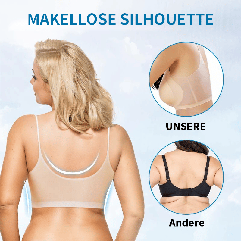 Seamless & Ultra-Thin Summer Comfort Bra made of Ice Silk in Plus Size