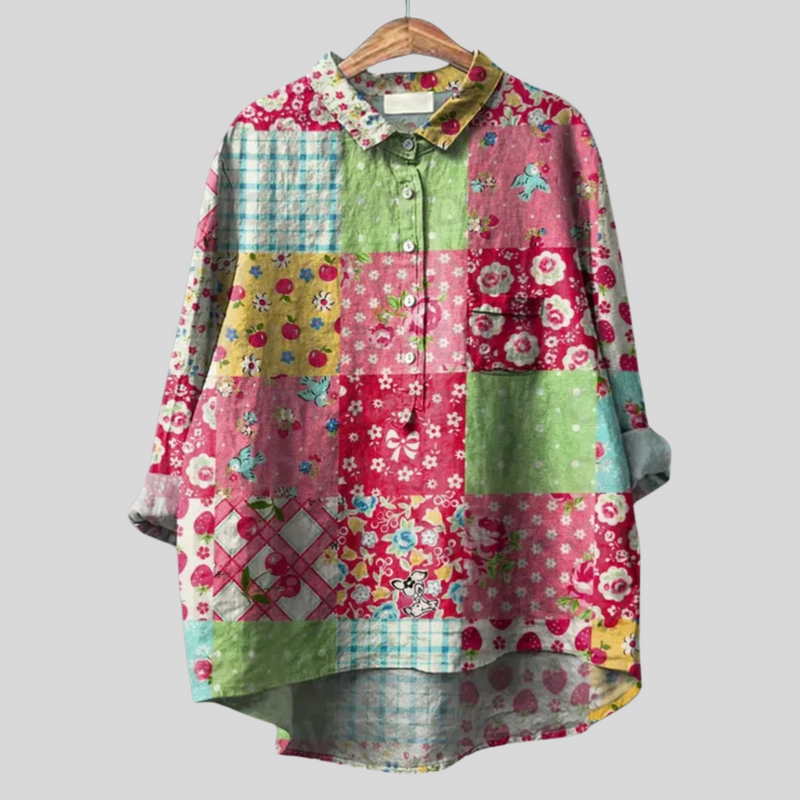 Matilde - Handmade Floral Blouse