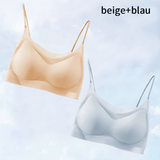 Seamless & Ultra-Thin Summer Comfort Bra made of Ice Silk in Plus Size
