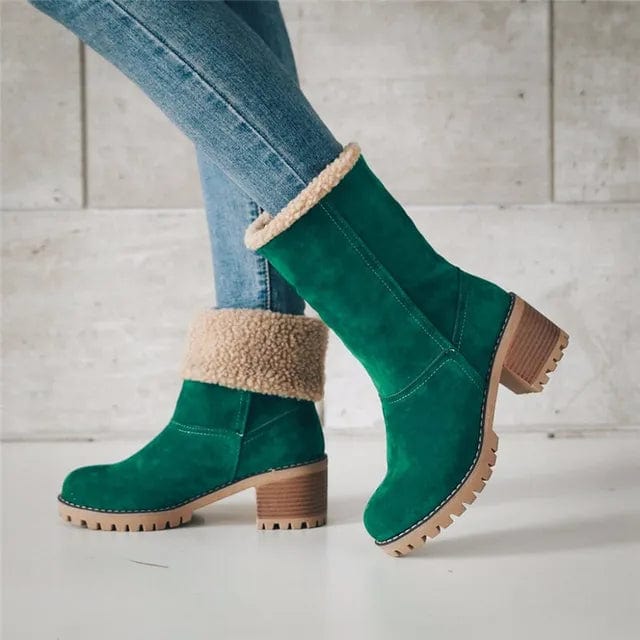 Laluna® | Mid-Calf Wool Boots