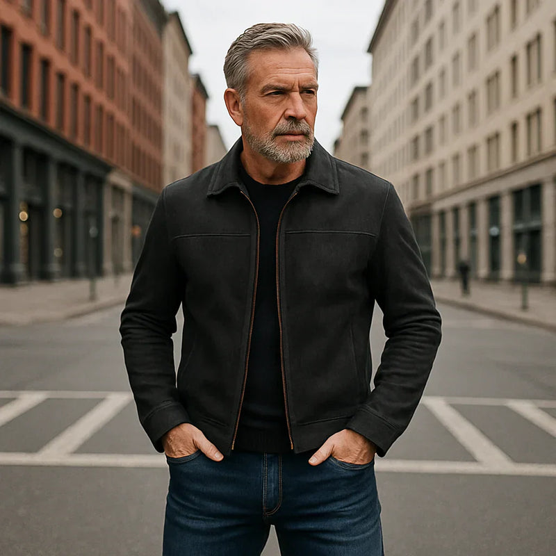 Matthew - Premium Timeless Leather Jacket