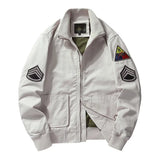 Finn - Stealth Cotton Bomber Jacket