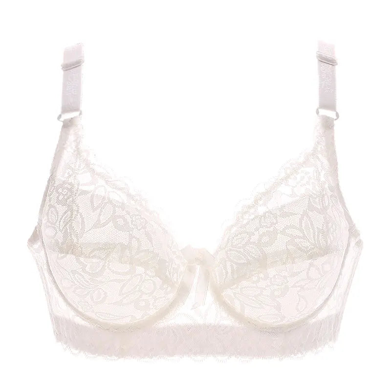 THARAH VIOLETTA – Lace Bralette with Underwire & Embroidery