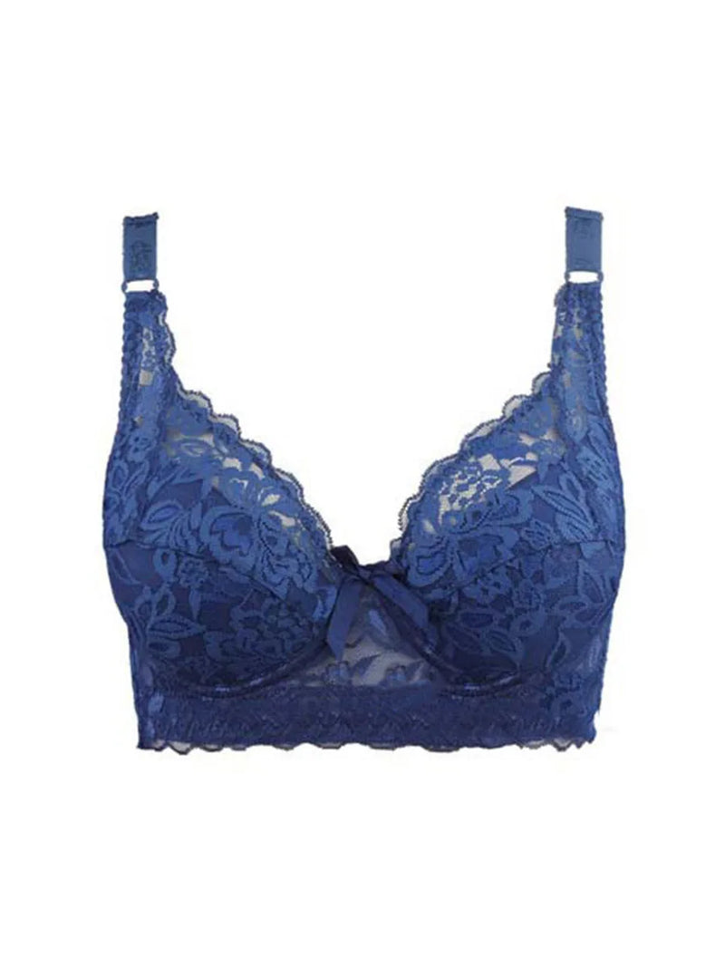 THARAH VIOLETTA – Lace Bralette with Underwire & Embroidery