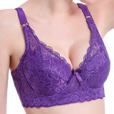 THARAH VIOLETTA – Lace Bralette with Underwire & Embroidery