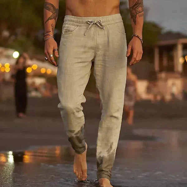 LINEN BEACH PANTS