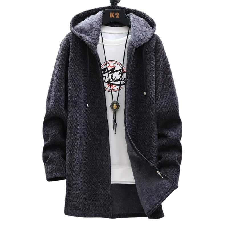 Levi - Men's Hooded Fleece-Lined Jacket